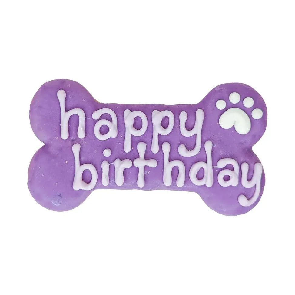 Bosco Roxy Happy Birthday Bone Violet PetMax