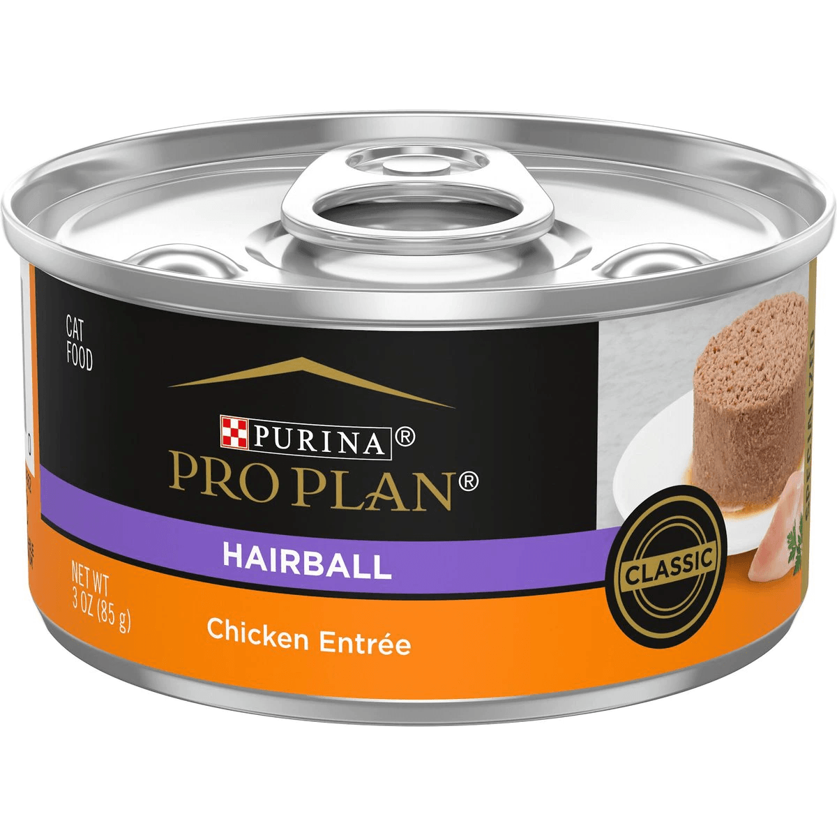 Purina Pro Plan Hairball Control Chicken Entr e Pate Wet Cat Food