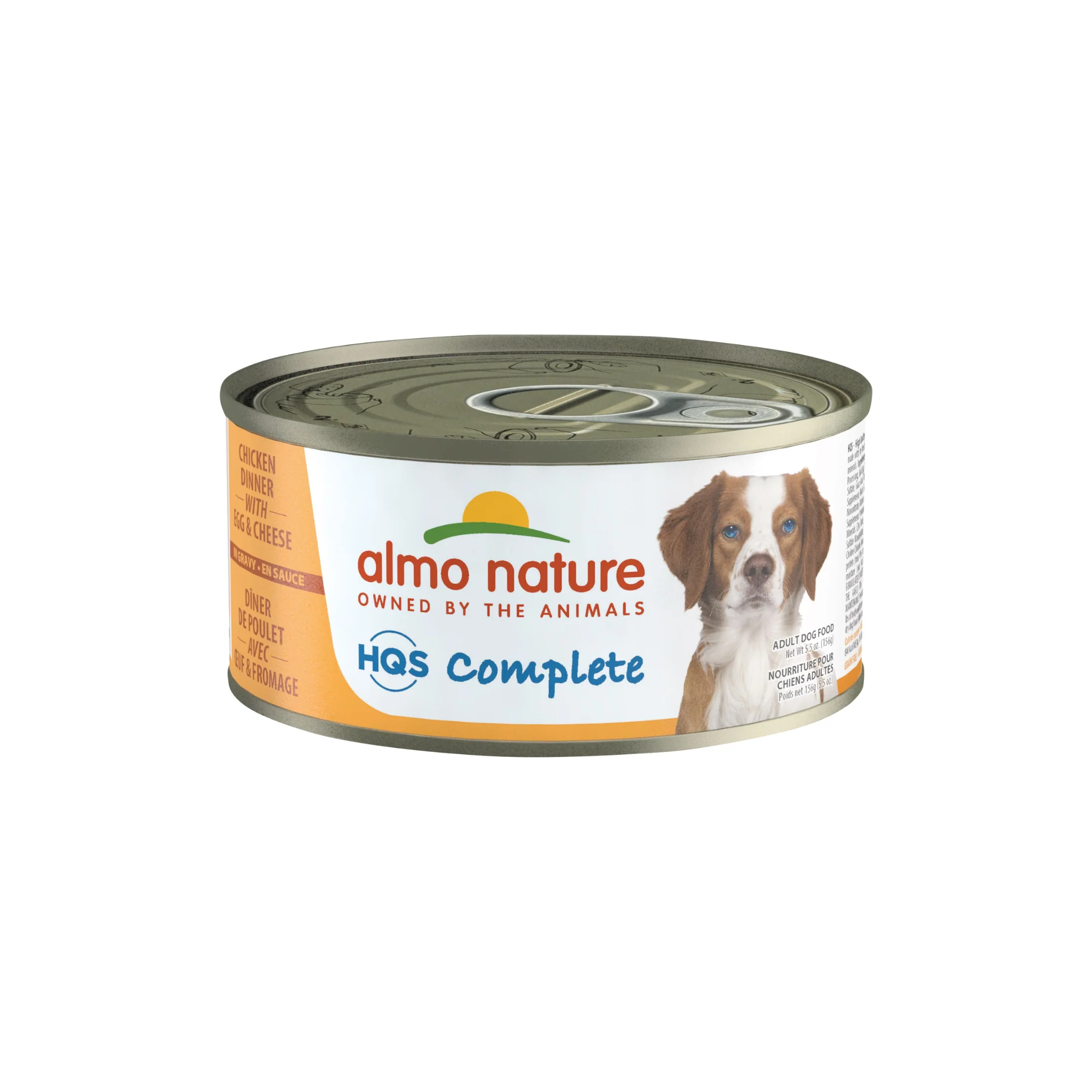 Almo Nature HQS Complete Chicken With Egg Cheese Wet Dog Food PetMax