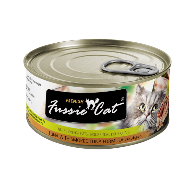Fussie Cat Premium Tuna With Smoked Tuna Formula In Aspic – PetMax