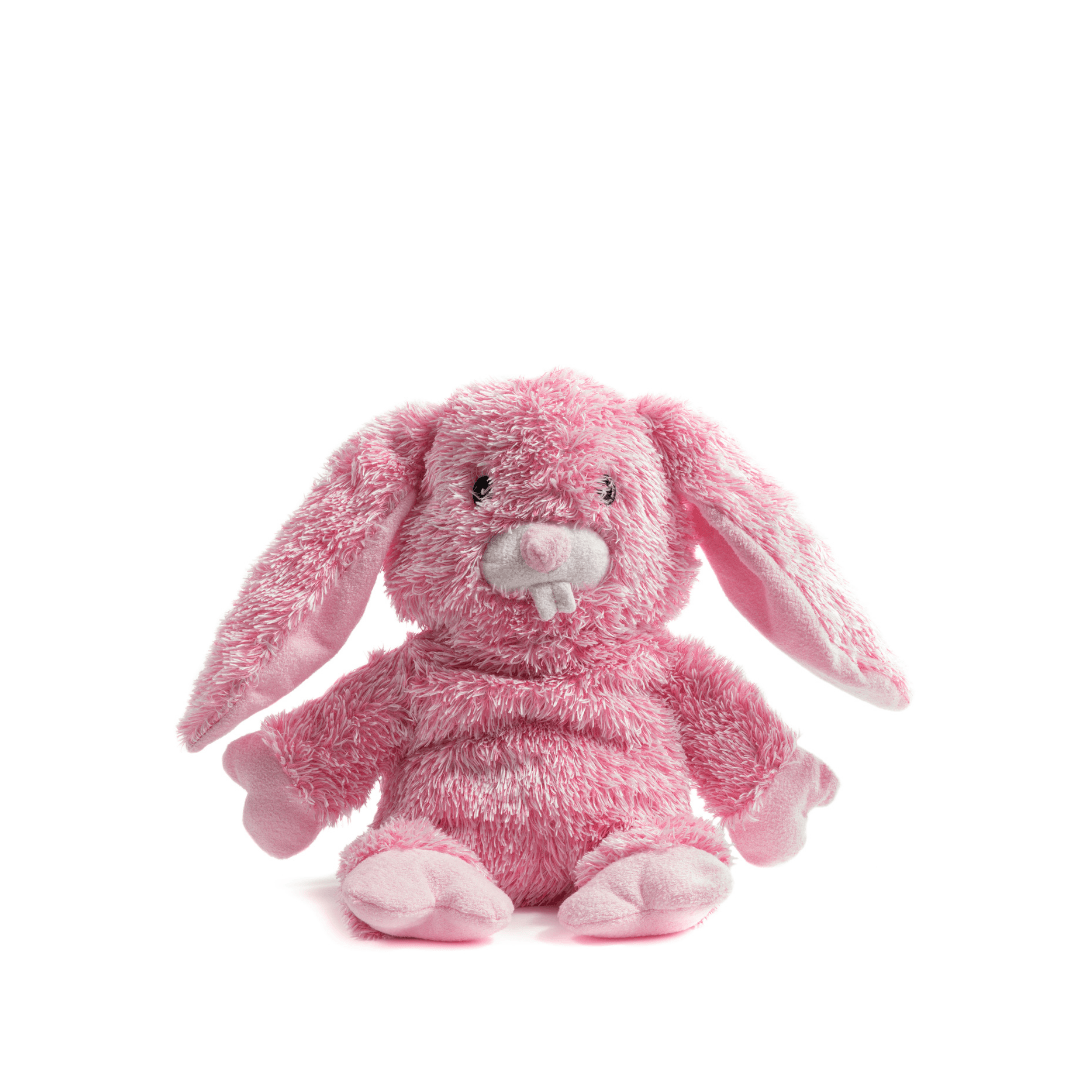 Pink bunny dog store toy