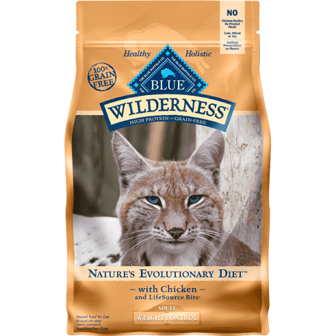 Blue Buffalo Wilderness Cat Food Adult Weight Control