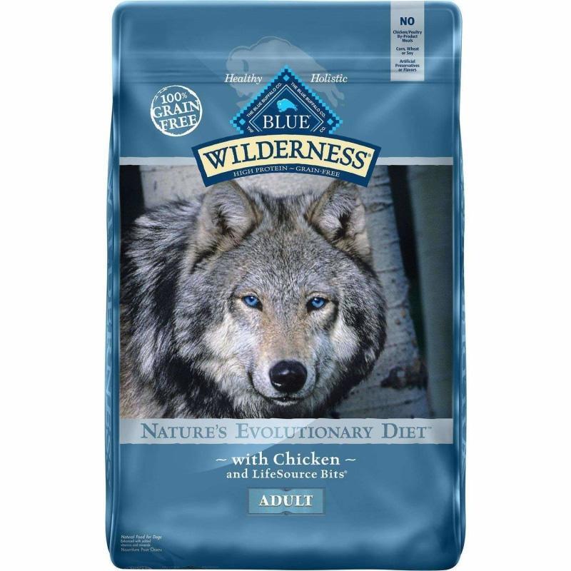 Blue Buffalo Wilderness Chicken Adult Dog Food 24 lb