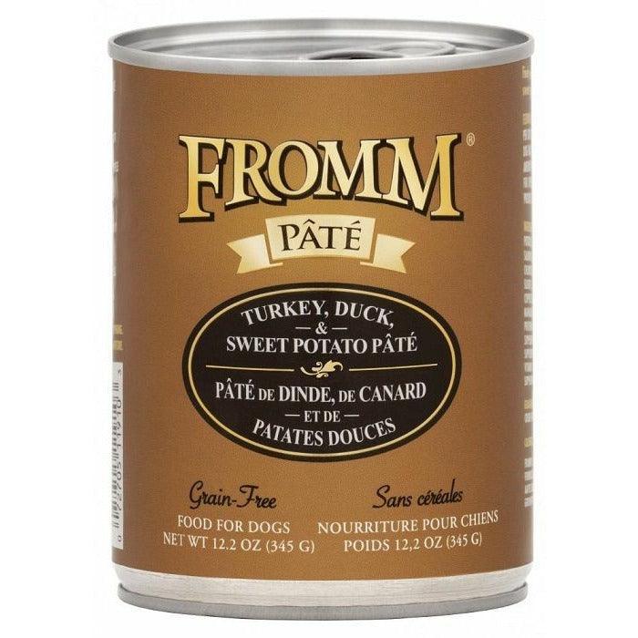 Fromm Canned Dog Food Turkey Duck Sweet Potato Pate PetMax