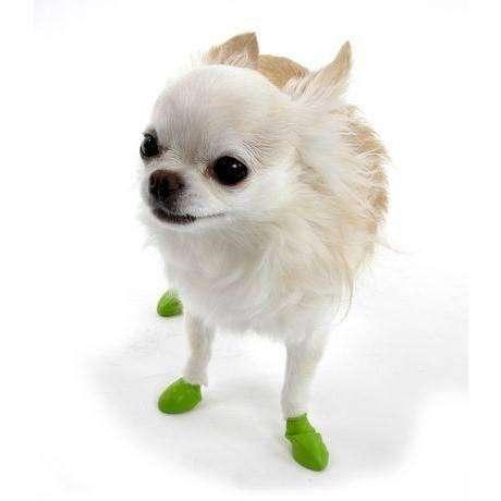 Pawz Dog Boots Tiny Green