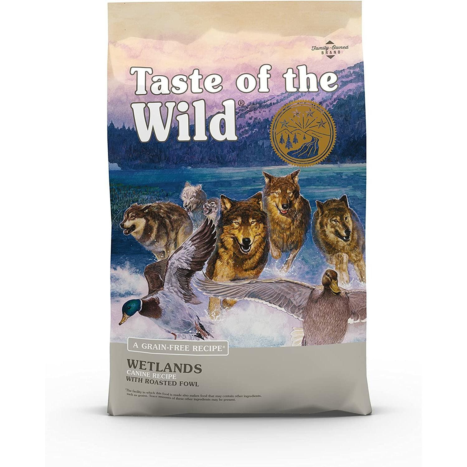 Taste of the Wild Wetlands with Roasted Fowl Dog Food 28lb