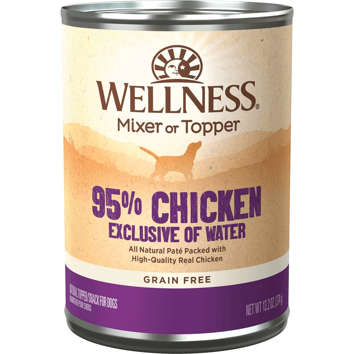 Wellness Dog Food 95 Chicken 13.2 Oz