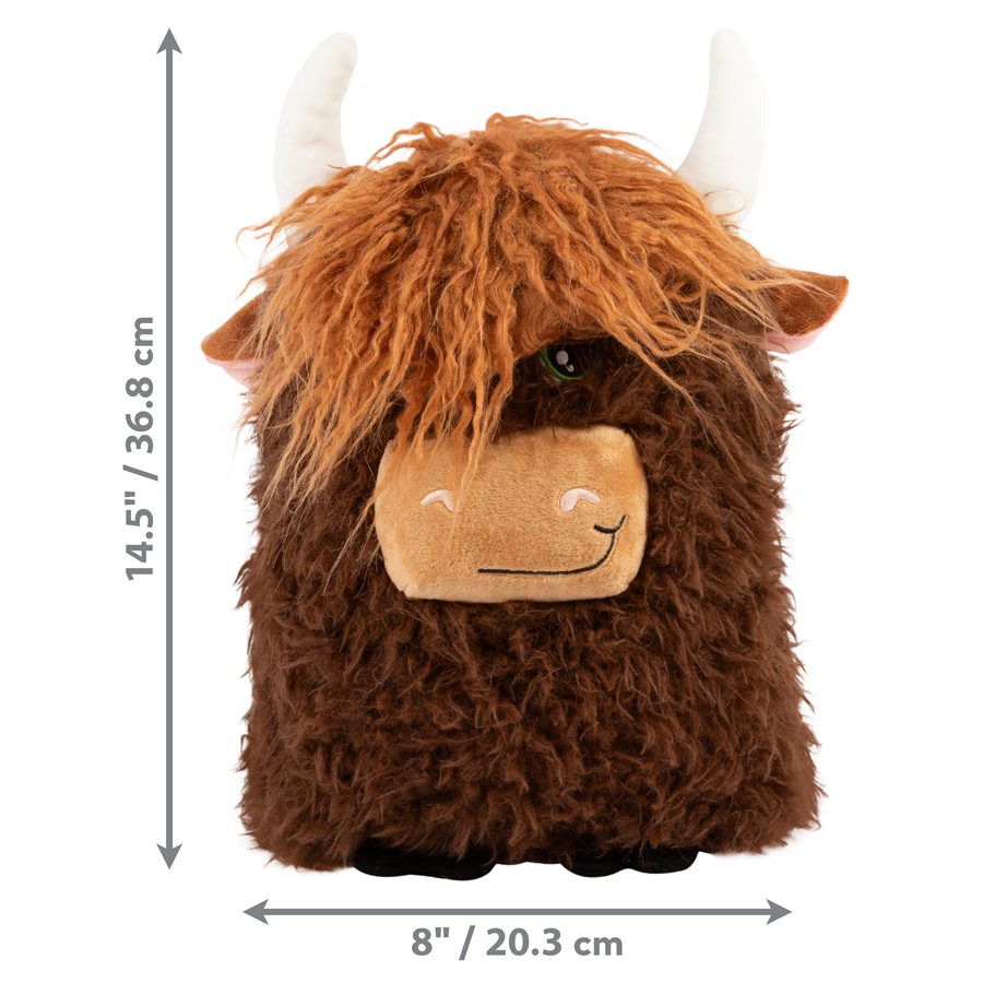 Kong Dog Comfort Jumbo Highland Cow Assorted