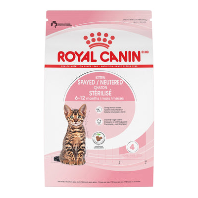 Royal Canin Kitten Food Spay & Neutered