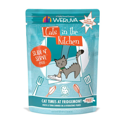 Weruva Cat Pouch Cats in the Kitchen Times at Fridgemont Duck & Tuna Pate