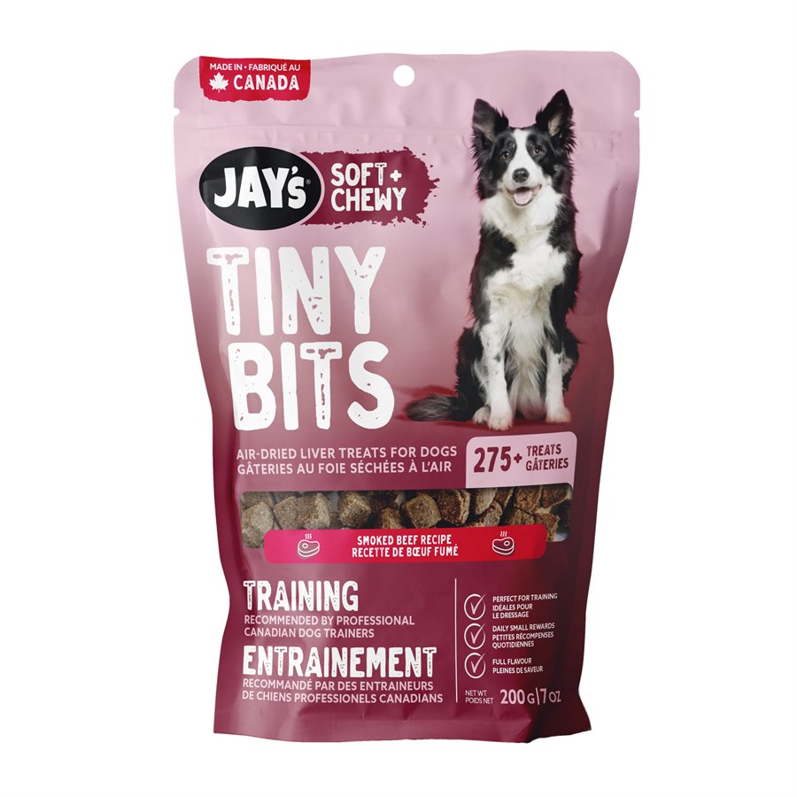 Jays Tid Bits Tiny Bits Smoked Beef Training Treats