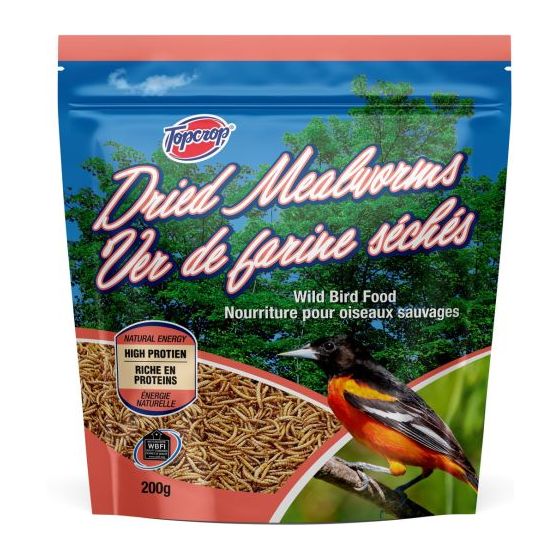 Topcrop Wild Bird Dried Mealworms