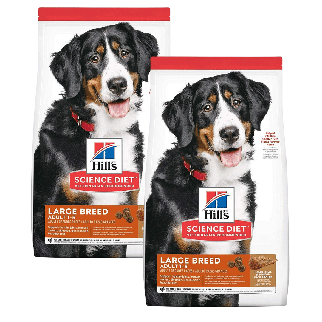 Hill's Science Diet Adult Large Breed Dry Dog Food, Lamb Meal & Brown Rice Recipe