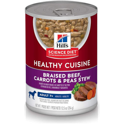 Science Diet Canine Can Healthy Cuisine Beef 7+