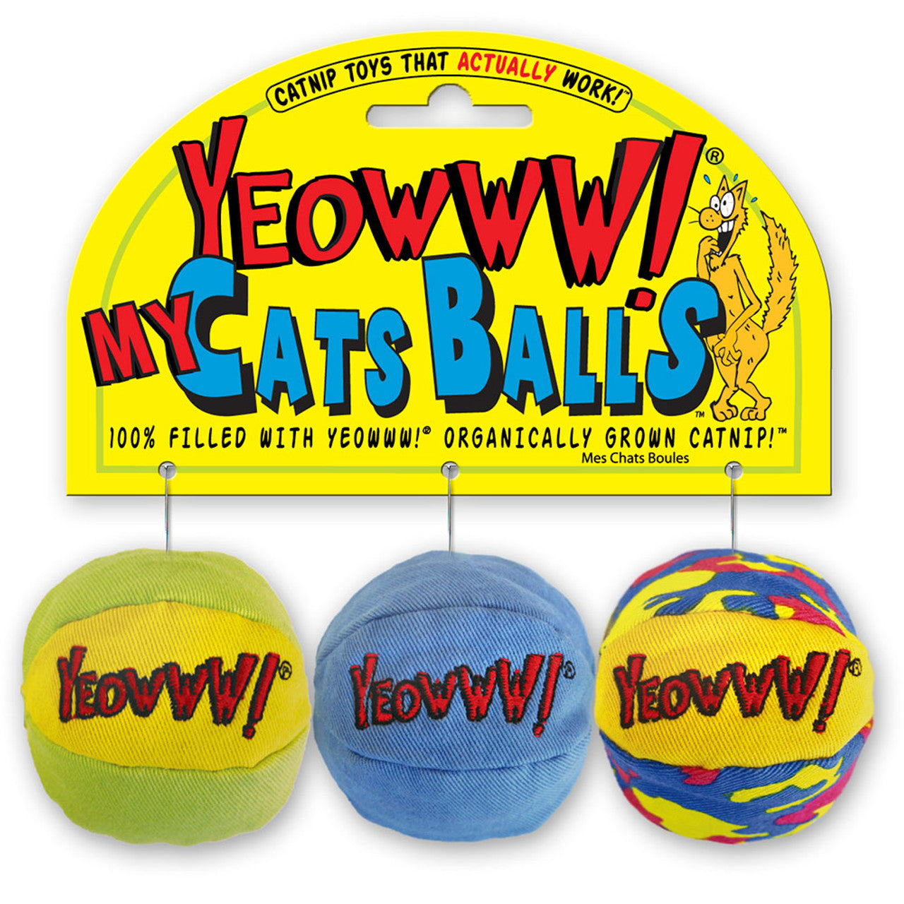 Yeowww My Cat Balls 3 pack