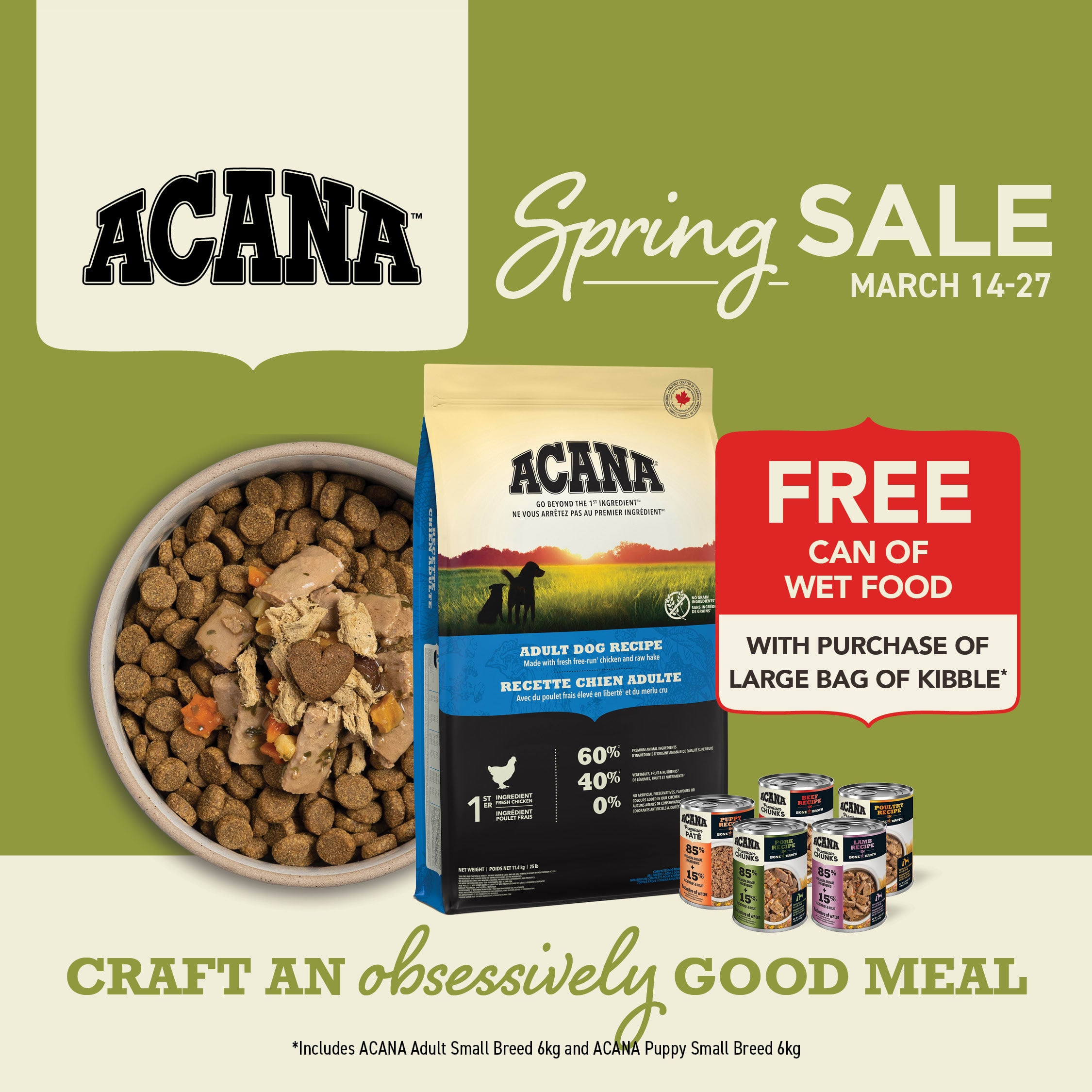 ACANA Spring Sale March 14 27 2024 PetMax