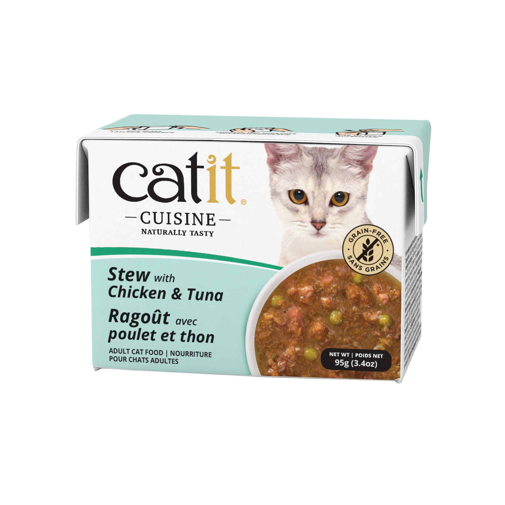 Catit Cuisine Stew with Chicken & Tuna Wet Cat Food – PetMax