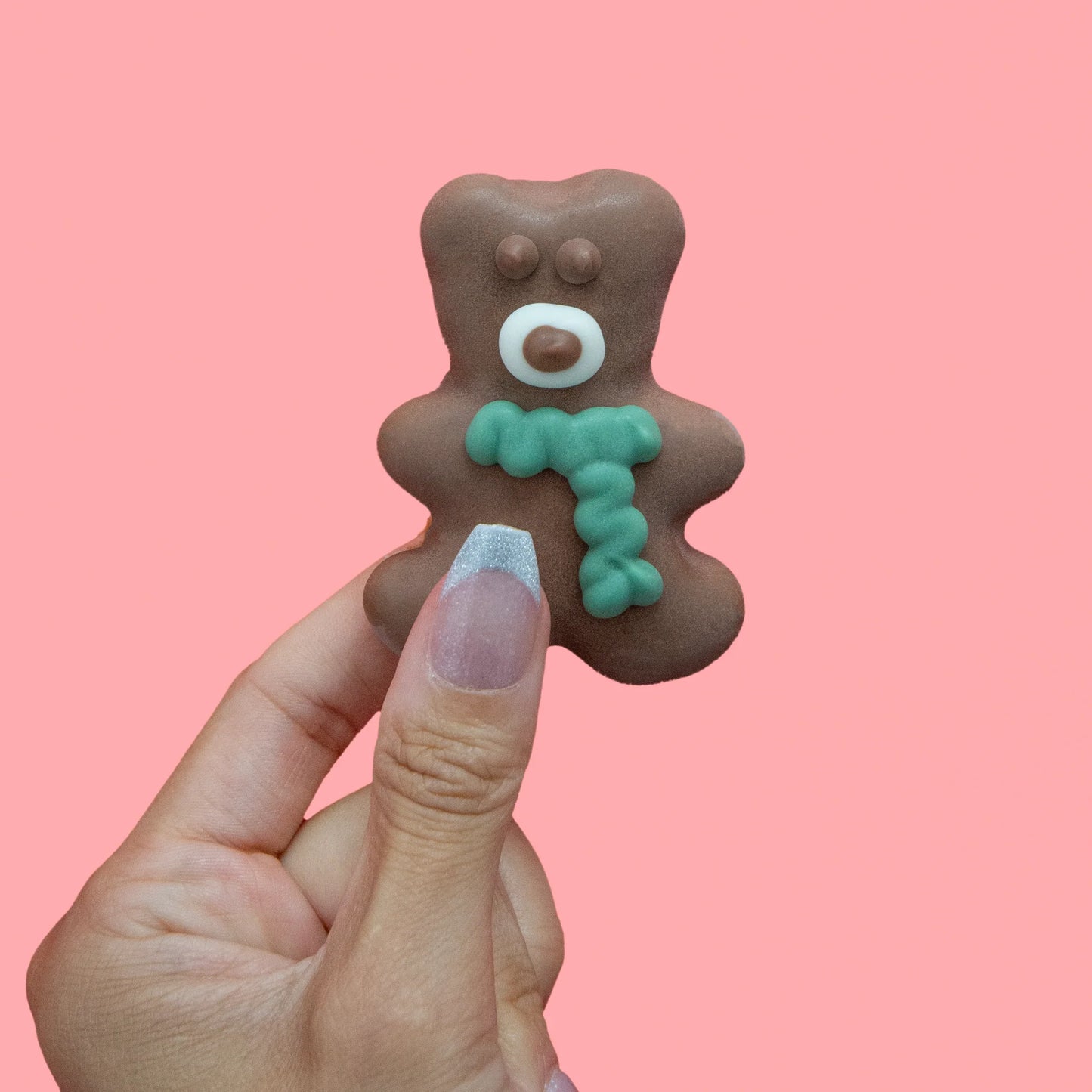 Bosco & Roxys Holiday Have A Beary Christmas Teddybear Cookie