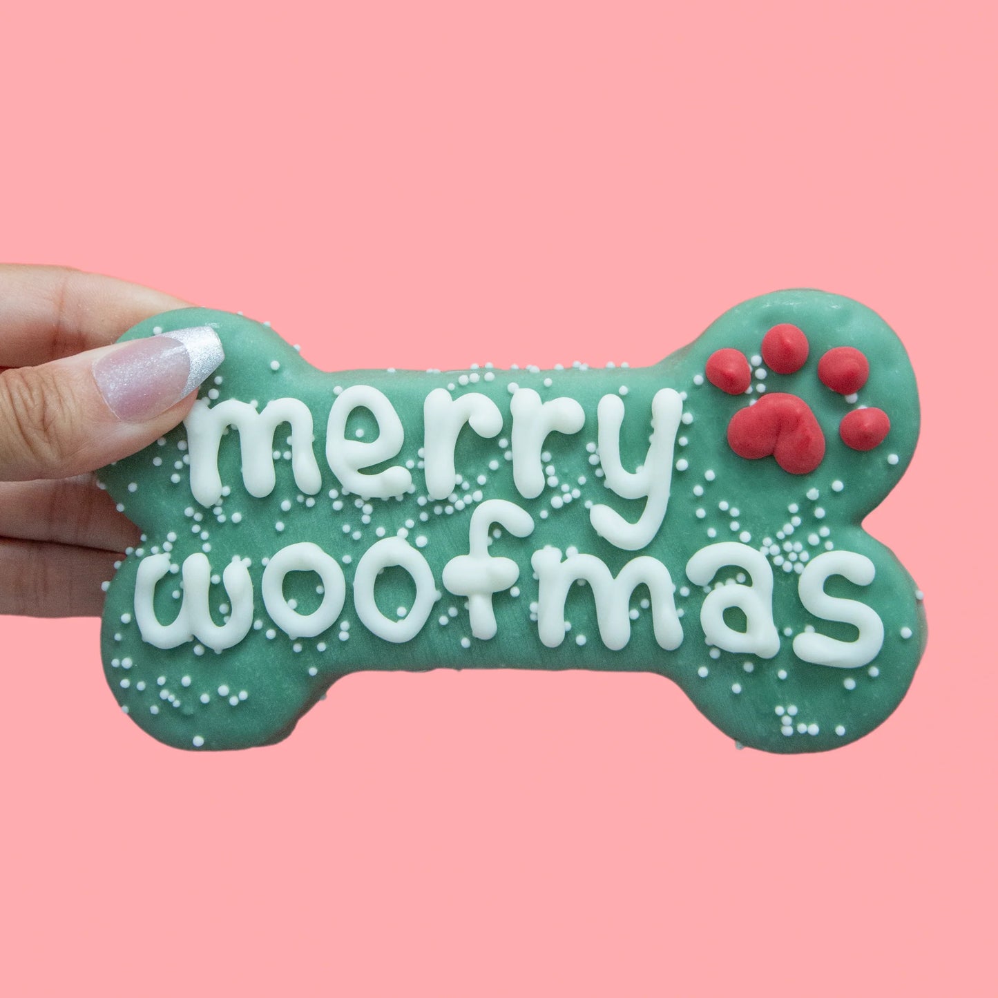 Bosco & Roxys Traditional Merry Woofmas Bone