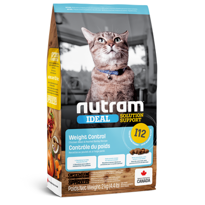 Nutram Cat Ideal Solutions I12 Weight Control Chicken & Barley