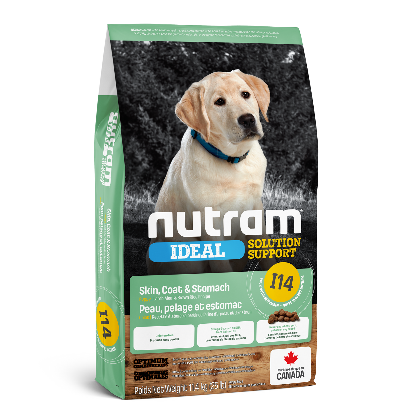 Nutram Ideal Solution I14 Sensitive Skin & Stomach Puppy