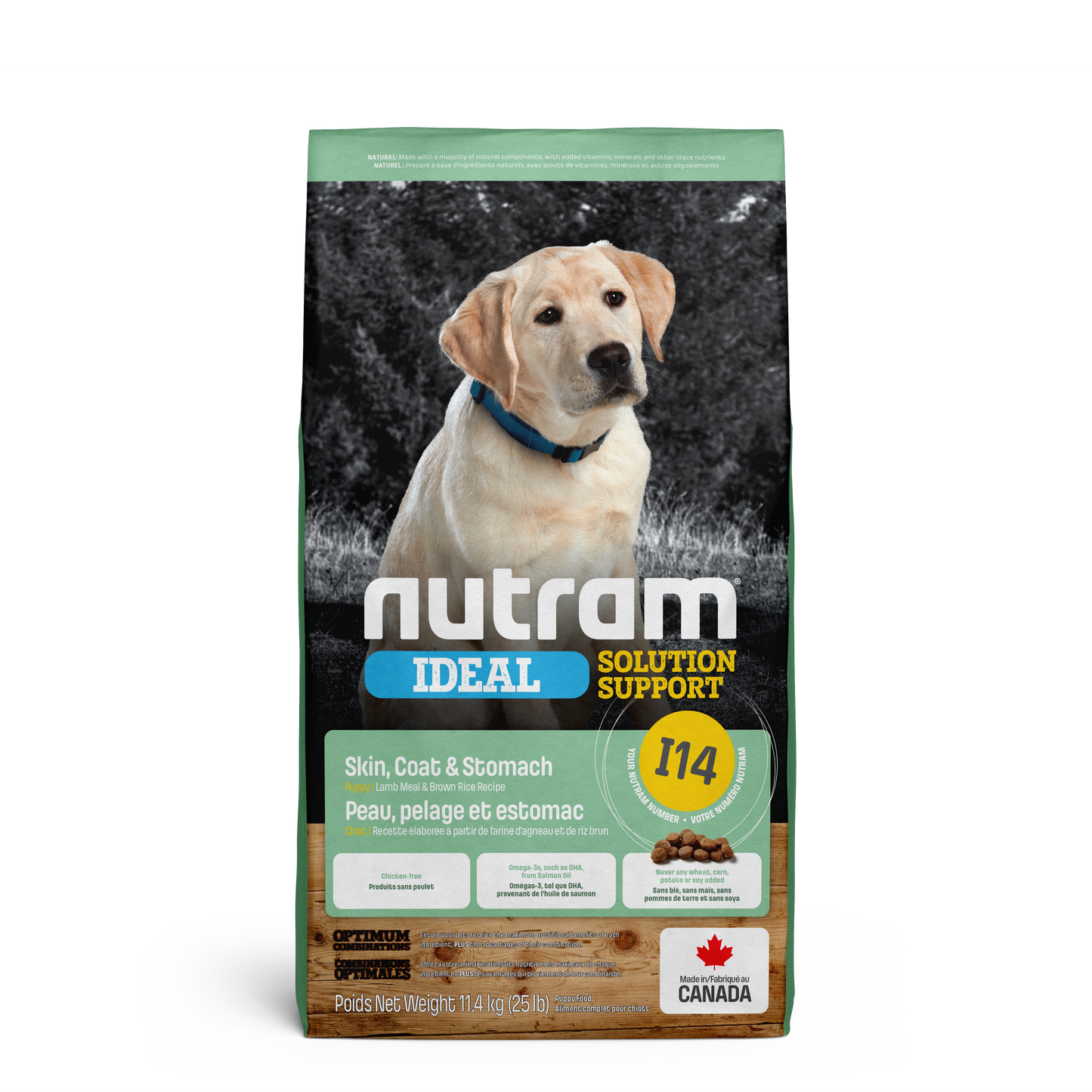 Nutram Ideal Solution I14 Sensitive Skin & Stomach Puppy