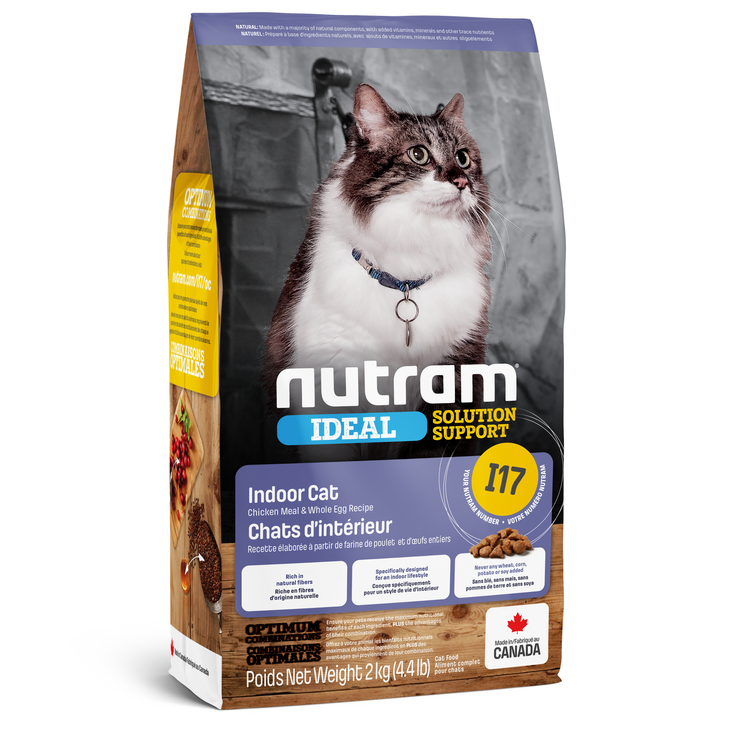 Nutram Cat Ideal Solutions I17 Indoor Chicken & Whole Egg