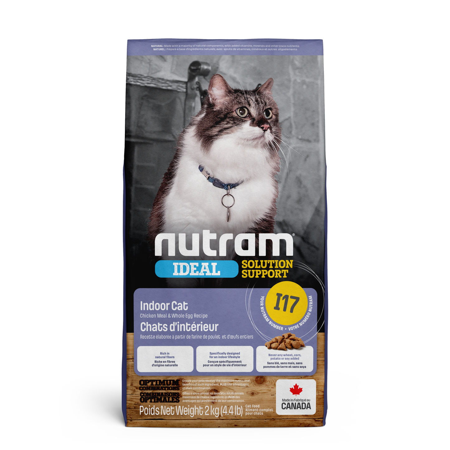 Nutram Cat Ideal Solutions I17 Indoor Chicken & Whole Egg