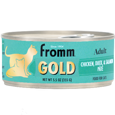 Fromm Gold Cat Can Pâté de Poulet/Canard/Saumon