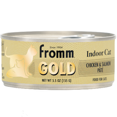 Fromm Gold Cat Can Pâté de poulet/saumon d'intérieur