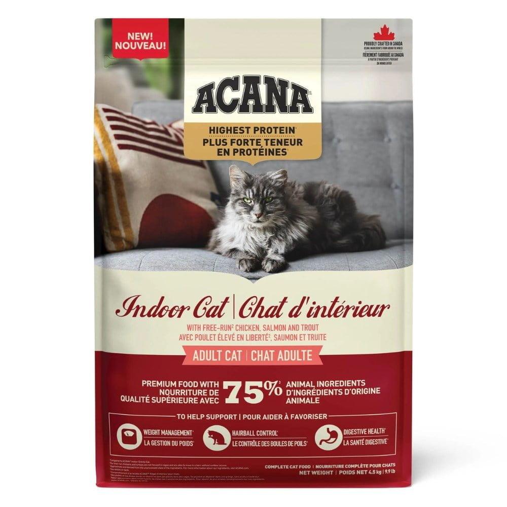 Acana Highest Protein Indoor Adult Cat Food - 1.8 Kg - Cat Food - Acana - PetMax Canada