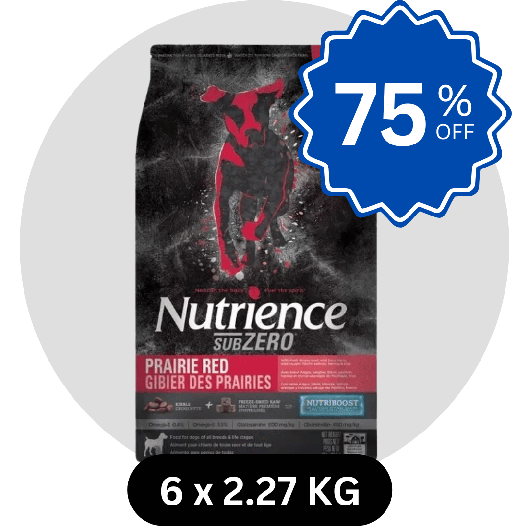 Nourriture pour chiens Nutrience sans céréales SubZero Rouge Prairie