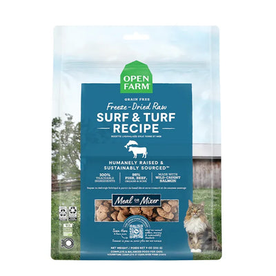 Open Farm Cat Freeze Dried Raw Surf & Turf