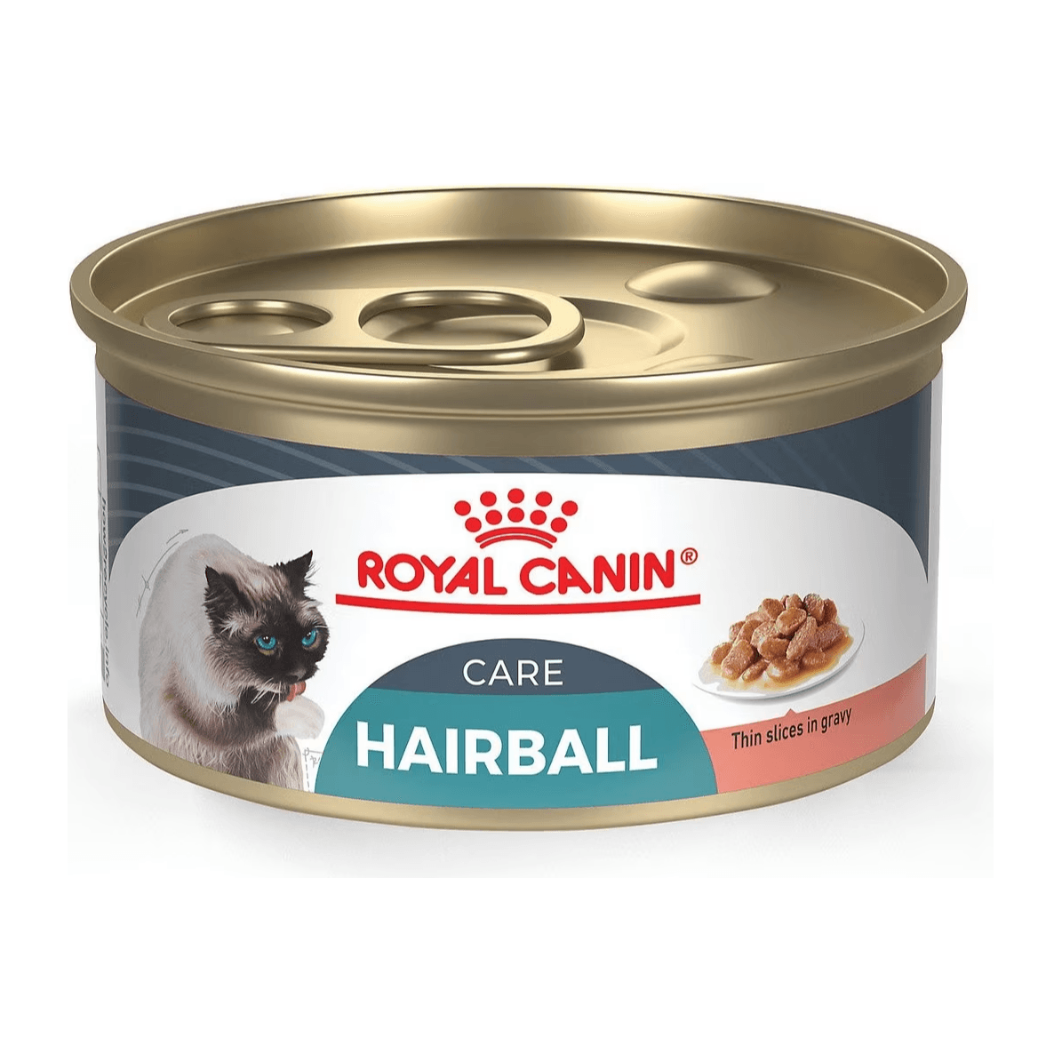 Royal Canin Feline Care Nutrition Hairball Care Thin Slices in Gravy Canned Cat Food - 85g - Canned Cat Food - Royal Canin - PetMax Canada