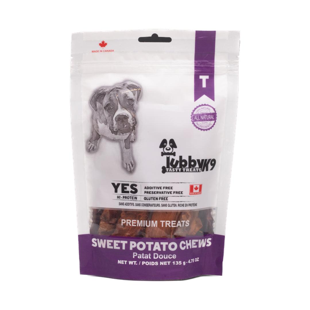 Tubby K9 Tasty Dog Treats Sweet Potato Chews - 135g - Dog Treats - Tubby K9 - PetMax Canada