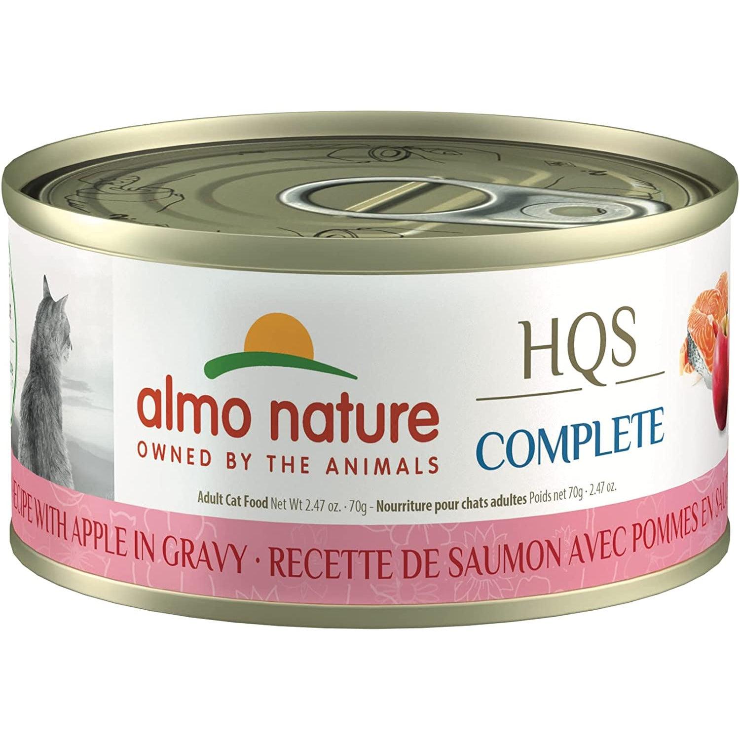 Almo Nature Complete Salmon With Apple - 70g - Canned Cat Food - Almo Nature - PetMax Canada