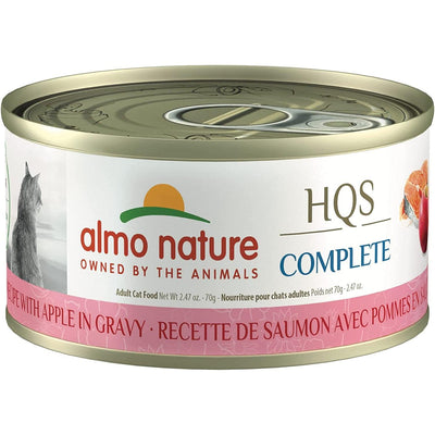 Almo Nature Complete Salmon With Apple - 70g - Canned Cat Food - Almo Nature - PetMax Canada
