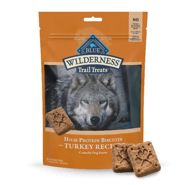 Blue Buffalo Wilderness Dog Treats Turkey & Chicken