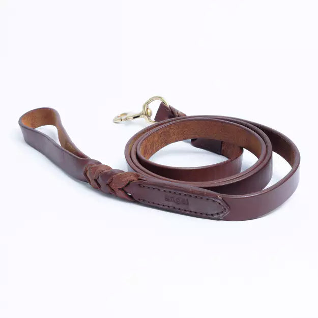 Angel Leather Braided Leash