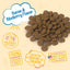 Charlee Bear Grain Free Crunch Bacon & Blueberry Flavour Dog Treats - 8oz - Dog Treats - Charlee Bear - PetMax Canada