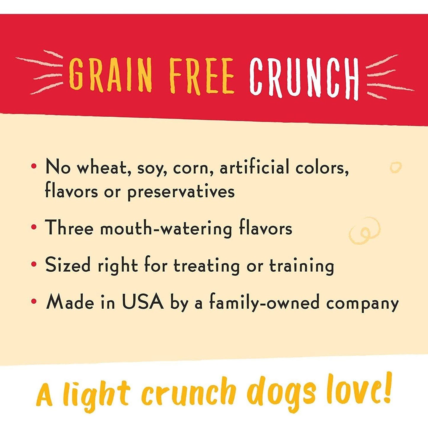 Charlee Bear Grain-Free Crunch Turkey, Sweet Potato and Cranberry Flavour Dog Treats - 226g - Dog Treats - Charlee Bear - PetMax Canada