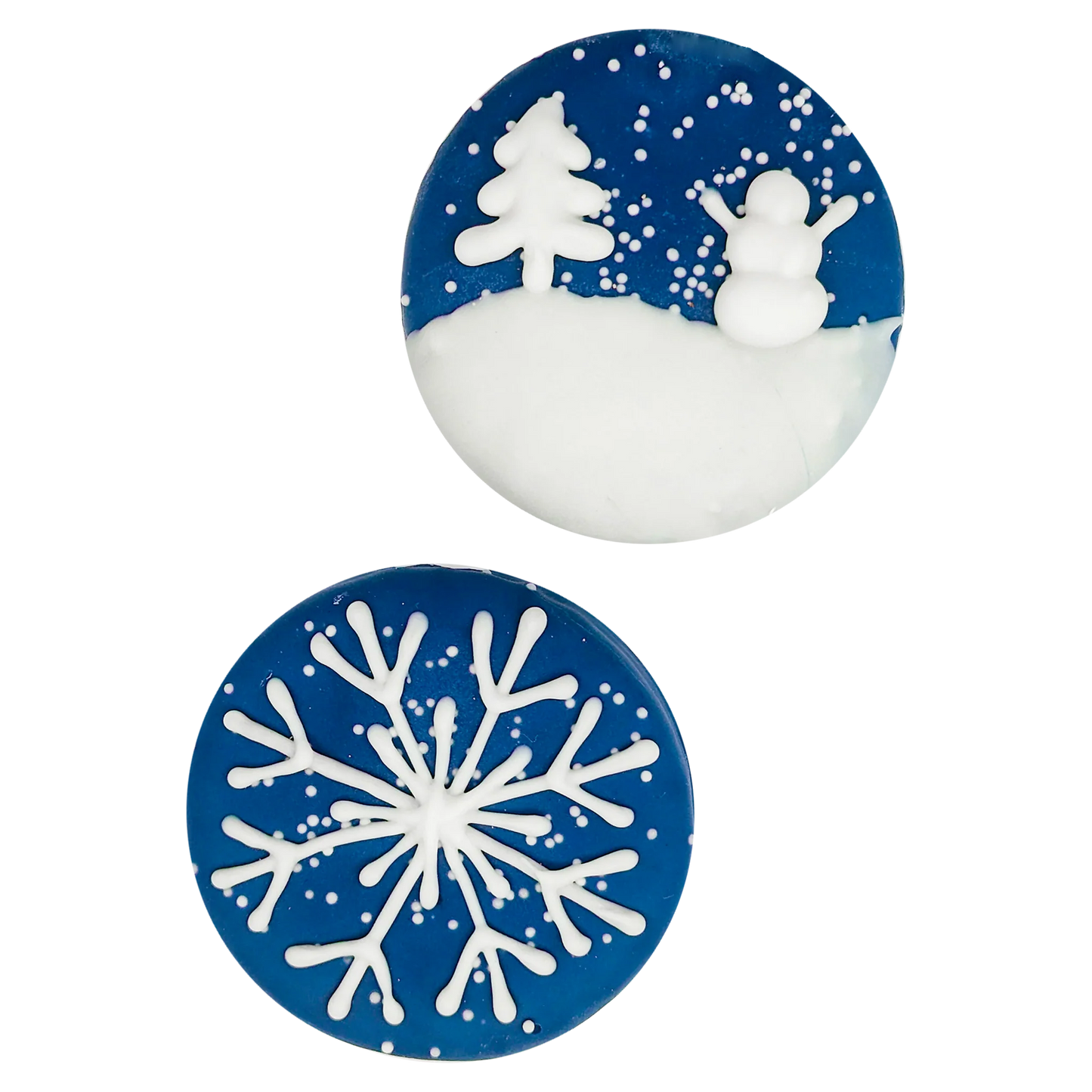 Bosco & Roxy's Winter Wonderland Round Cookie