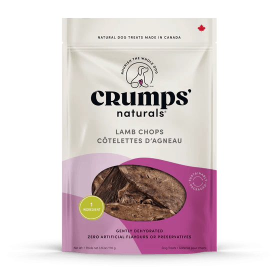 Crumps Naturals Lamb Chops - 120g - Dog Treats - Crump's Naturals - PetMax Canada