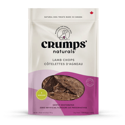 Crumps Naturals Lamb Chops - 120g - Dog Treats - Crump's Naturals - PetMax Canada
