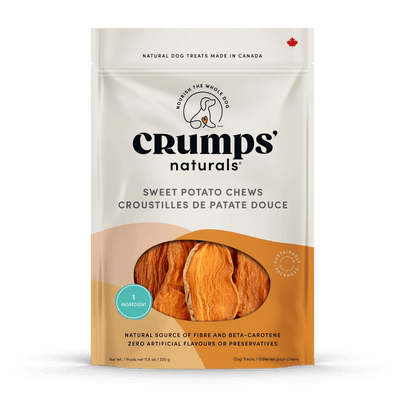 Crumps Naturals Sweet Potato Chews - 160g - Dog Treats - Crump's Naturals - PetMax Canada