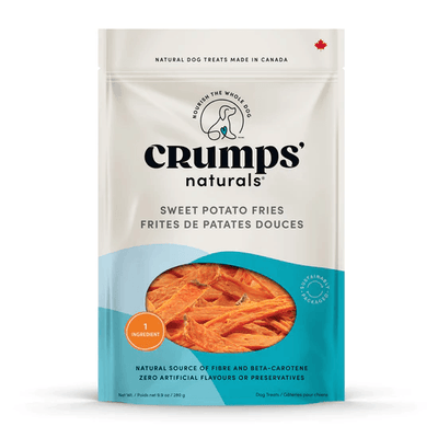 Crumps Naturals Sweet Potato Fries - 280g - Dog Treats - Crump's Naturals - PetMax Canada