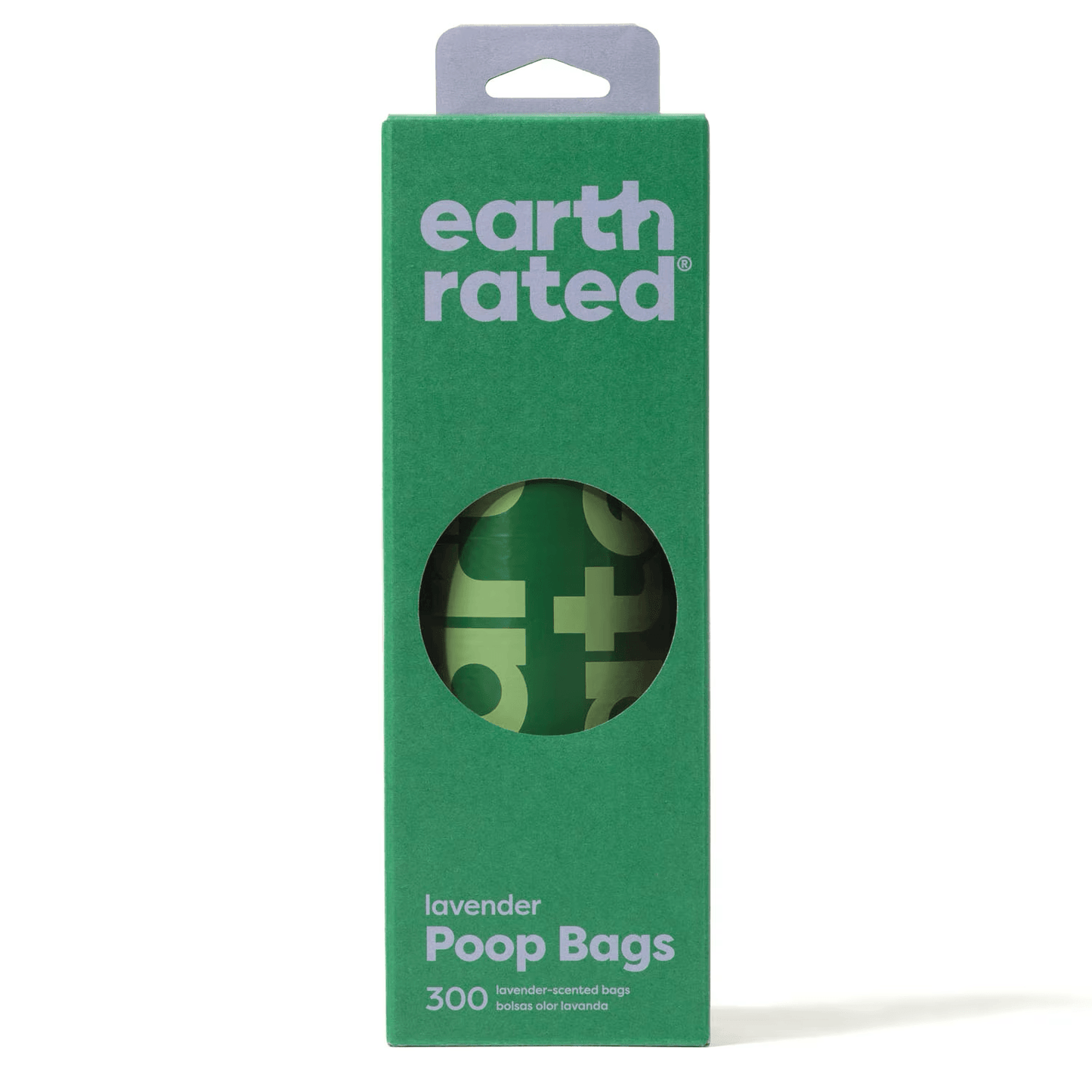 Earth Rated 300 Lavender-Scented Dog Waste Bags on a Single Roll - 300 Bags - Waste Management - Earth Rated - PetMax Canada