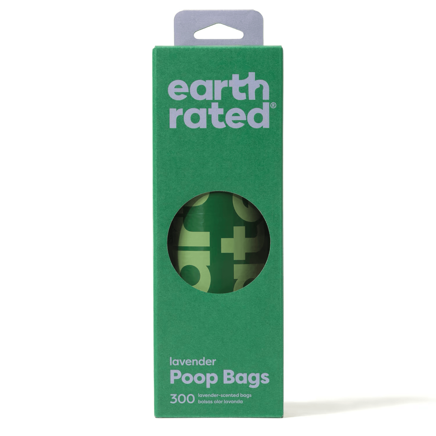 Earth Rated 300 Lavender Scented Dog Waste Bags on a Single Roll PetMax