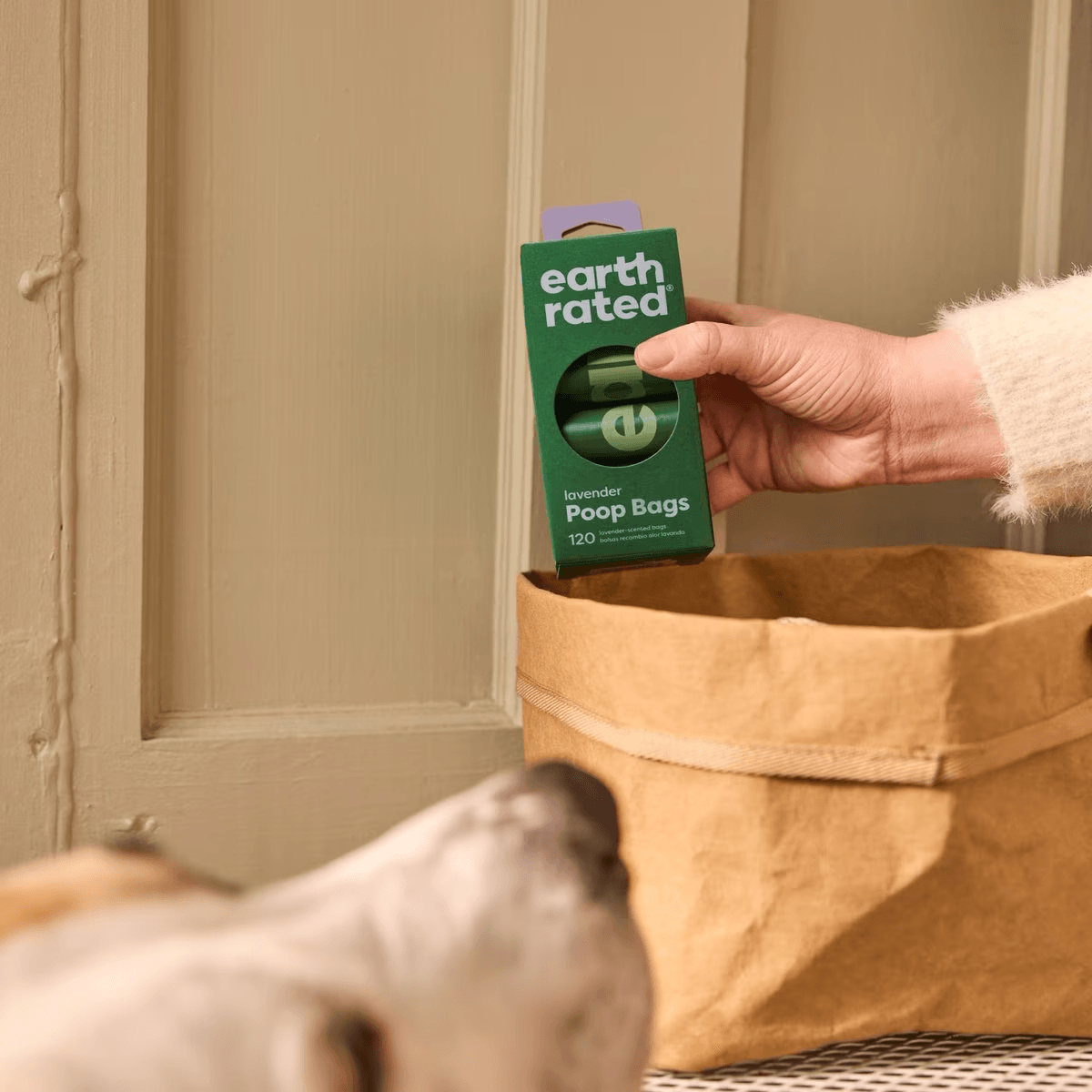 Earth Rated Eco-Friendly Lavender Scented Poop Bags - Box (120 Bags) - Waste Management - Earth Rated - PetMax Canada