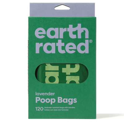 Earth Rated Lavender Scented Easy-tie Handle Bags - 120 Bags - Waste Management - Earth Rated - PetMax Canada